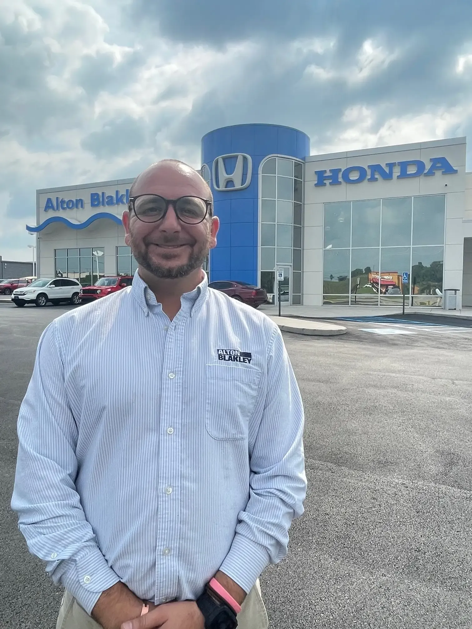 Business Director/Training Manager/BDC Manager Tyler Mullins in Management Staff at Alton Blakley Honda